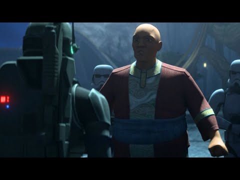Mayor of Pabu confronts Clone Assassin - The Bad Batch Season 3 Episode 11
