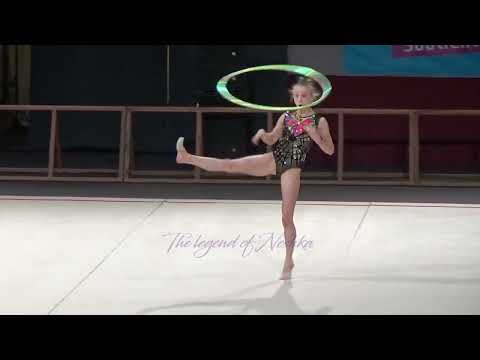 Lily RAMONATXO (FRA) hoop (2) - 2023 Grand Prix Thiais trainings