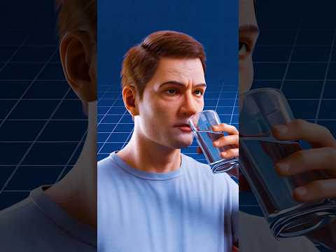 AND IF YOU DRINK A LOT OF WATER 😨 #shorts