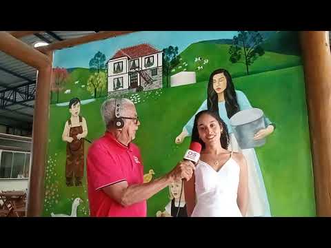 VARDINHO REPÓRTER ENTREVISTA COM FRANCIELLE BRITTO ARTISTA PLÁSTICA  EM SANTA BÁRBARA BAHIA E 