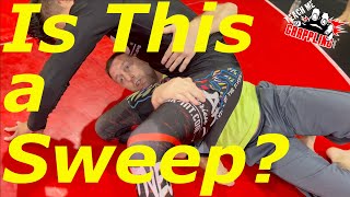 Wedding Sweep from Half Guard Basic