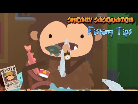 Sneaky Sasquatch Info - fishing information and tips [Dinsun Video]