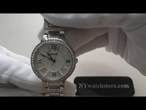 Women's Fossil Virginia Crystallized Watch ES3282