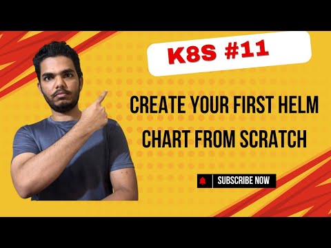 Create your first custom helm chart and Helm Package | #devops #helm #k8s #docker #kubernetes