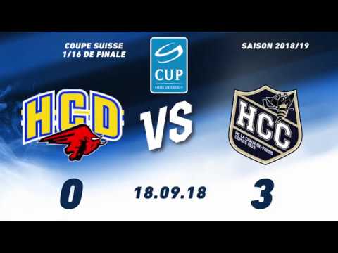 18.09.2018 HC Düdingen Bulls - HC La Chaux-de-Fonds (0-3)