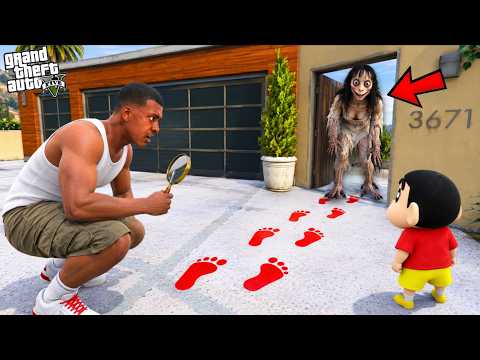 FRANKLIN & SHINCHAN Found a TERRIFYING EVIL DANCING MOMO 😱 | GTA 5 Tamil