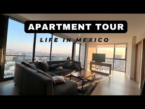 Tour pelo meu condomínio de luxo de $ 930/mês no México ✨Meu novo berço✨