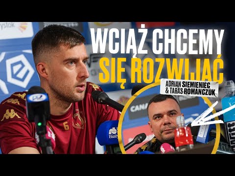 [KONFERENCJA PRZED MECZEM WIDZEW - JAGIELLONIA] A. SIEMIENIEC: WCIĄŻ CHCEMY SIĘ ROZWIJAĆ