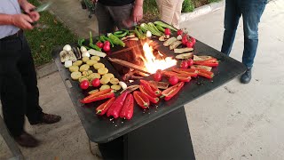 TÜRKİYE'DE İLK! Bahçe Mangal Barbekü Modelleri | Flamegrill Odunlu Mangal Ateşi|