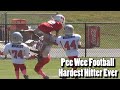 Pee Wee Football Hardest Hitter EVER!!!