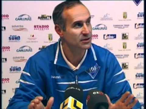 C.D. Díter Zafra 3 - 2 C. A. Pueblonuevo, rueda de prensa