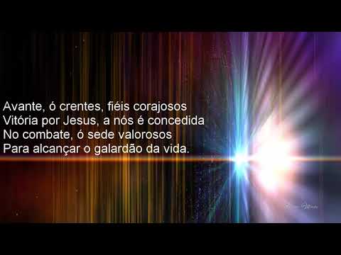 Harpa cristã Hino 253 Avante Ó Crentes  Cantado e legenda