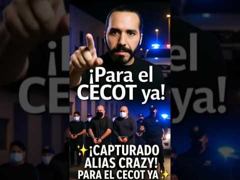 🚨 ¡Capturado alias “Crazy”! Temido miembro de la MS13 cae en Santa Tecla 😱