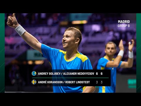 Golubev & Nedovyesov vs Goransson & Lindstedt | KAZAKHSTAN vs SWEDEN | Group B Match 3 Highlights