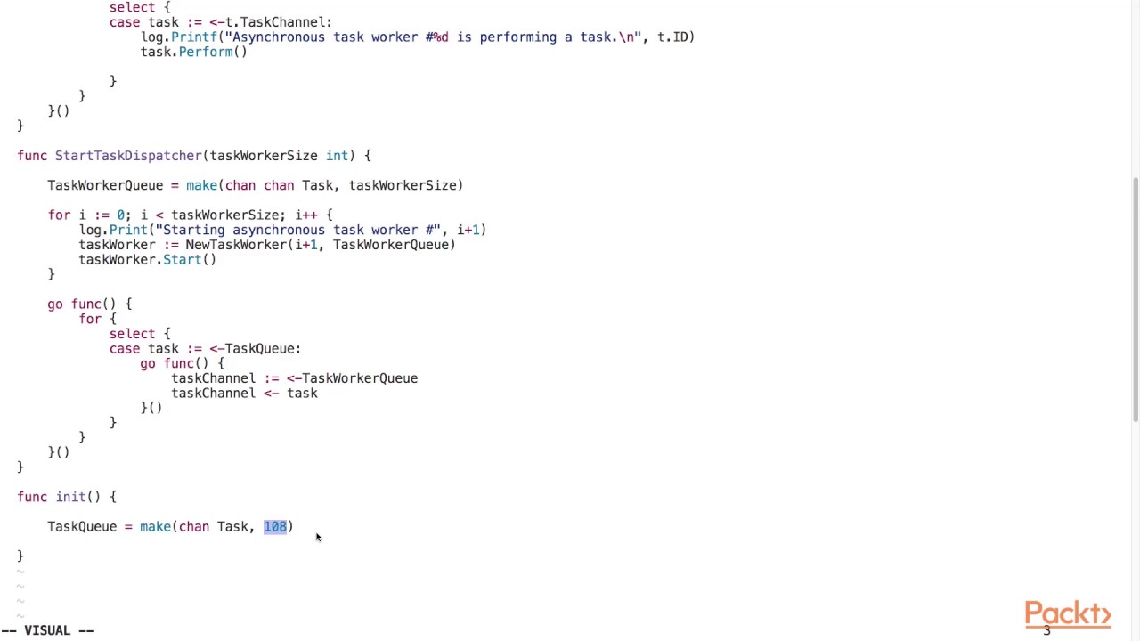 Back-End Web Development using Go : Asynchronous Task Queue | packtpub.com