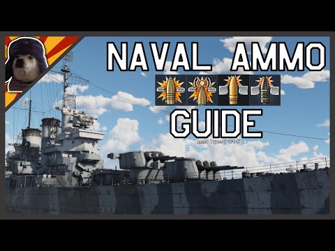 Naval Ammo Types in War Thunder EXPLAINED | War Thunder Ship Ammo Guide