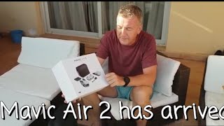 DJI Mavic Air 2 arrived, quick unboxing