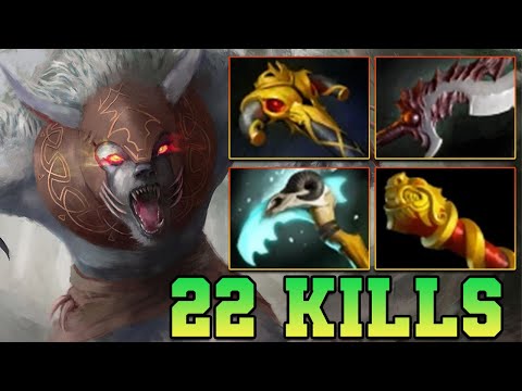 22 Kills Ursa Dota 2 Carry Safelane Monster Pro Gameplay Build Guide 7.39