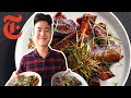 Gochujang Glazed Eggplant With Fried Scallions Eric Kim NYT Cooking