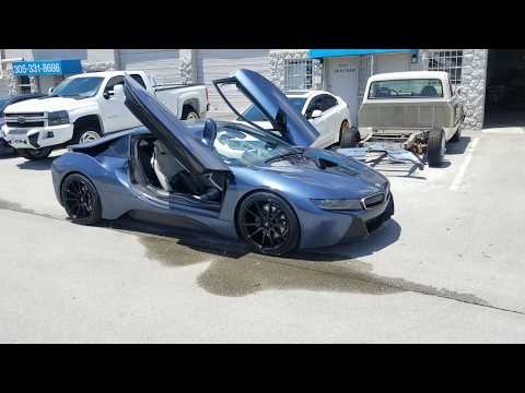 20" Savini BM-12 Gloss Black Wheels BMW i-8 Review Luxury Rims Hybrid Car