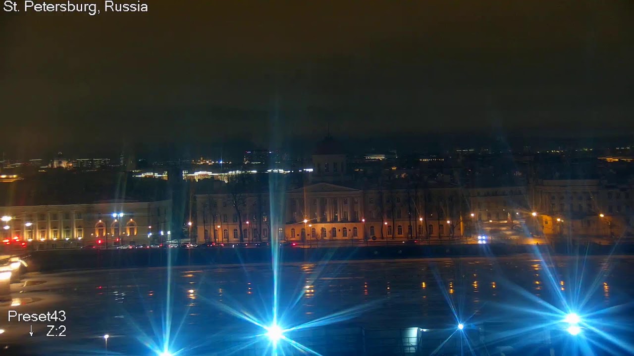 LIVE PTZ St. Petersburg Dobrolyubova ave. Биржевой мост, пр. Добролюбова Санкт-Петербург онлайн