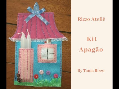 Kit Apagão em feltro