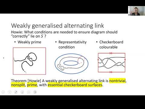 CKVK* Seminar: Geometry of alternating links on surfaces (Jessica Purcell, Monash University)