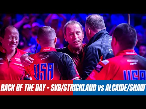 🔥 Rack of the Day | SVB/Strickland vs Shaw/Alcaide | 2022 Mosconi Cup