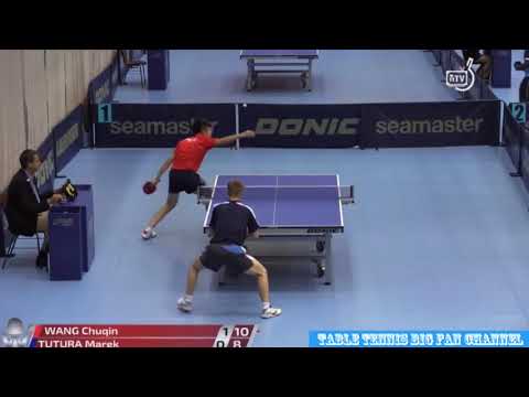 WANG Chuqin vs TUTURA Marek - Highlights - Austrian Open 2017