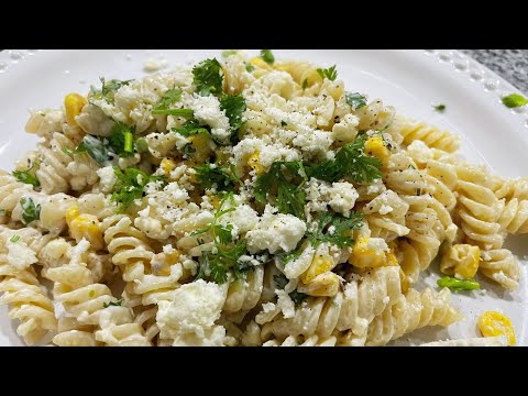ENSALADA DE PASTA CON ELOTE Y QUESO 🤤 | ALE DE NAVA