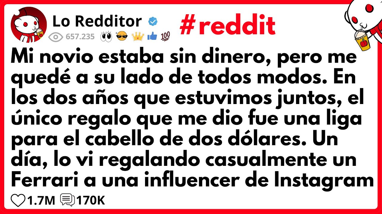 MI NOVIO no tenía DINERO, aún  así me quedé con él durante dos años