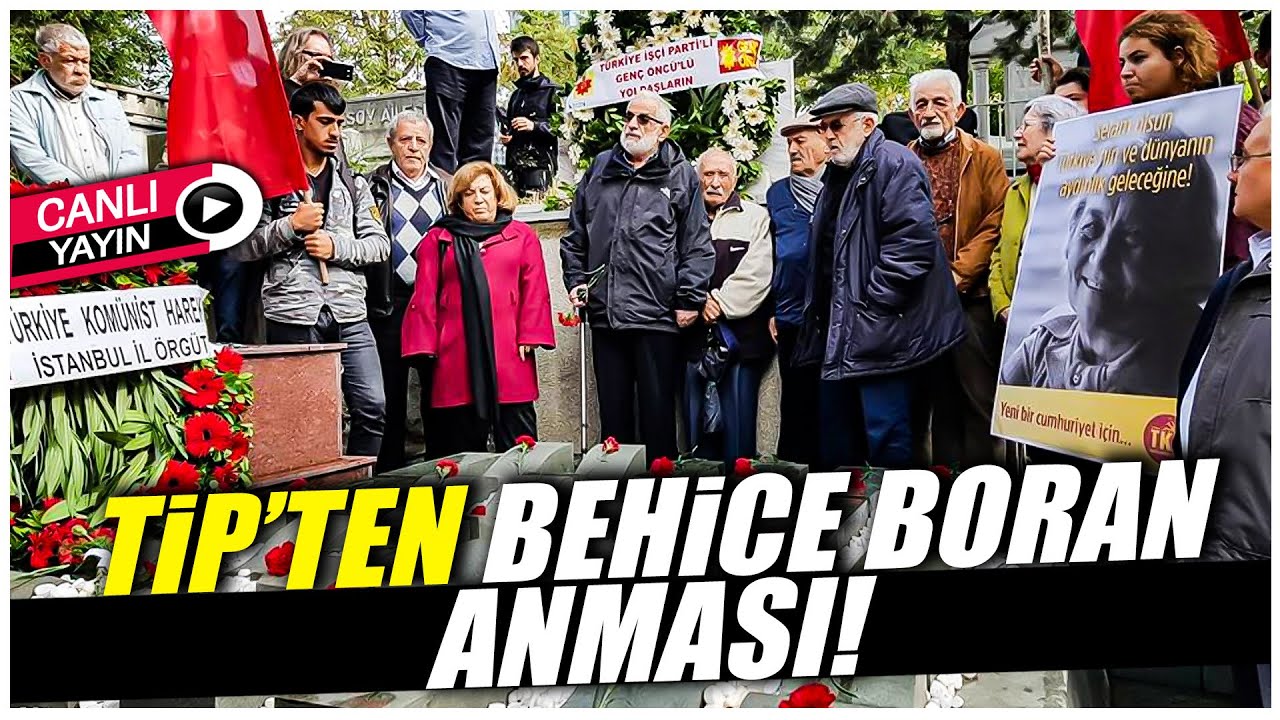 TİP, Türkiye’nin ilk kadın siyasi parti genel başkanı Behice Boran’ı andı!