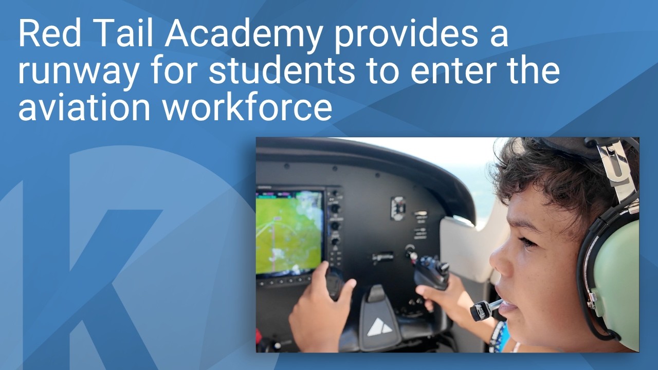 Red Tail Academy provides a runway for students to enter the aviation workforce
