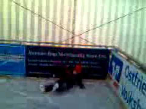 Wie ich als Kind Schlittschuh fahr