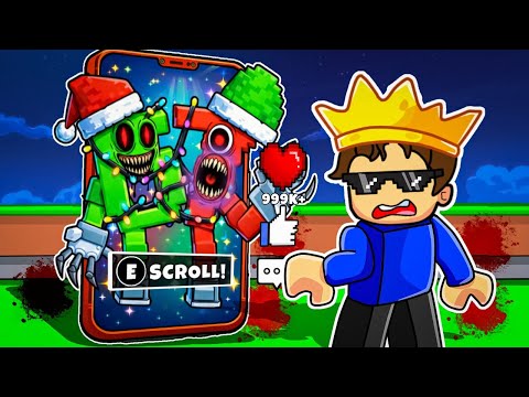 I Found Scary Brainrots in Scroll A Brainrot Roblox..