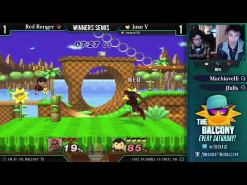 PM @ the Balcony 73 - Winners Semis ft. Red Ranger (Ganondorf) VS Jose V (Ness)