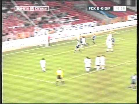 FC Köpenhamn-Djurgårdens IF UEFAcupen match1 2002 + Markus Karlsson får danska vänner - SVT