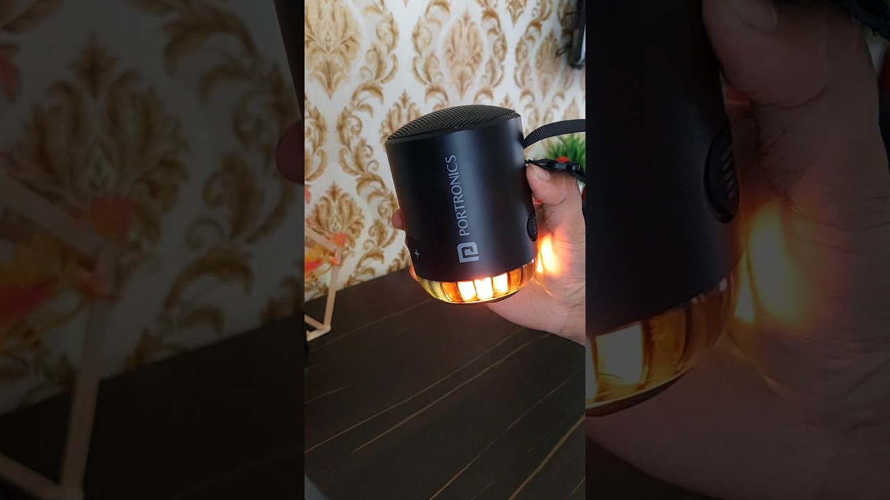 Disco लाइट Pot 😜 Portronics SoundPot Pro 20W Unboxing