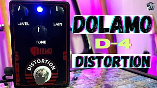 Video thumbnail for DOLAMO D-4 High Gain Distortion Pedal Review by Rumblin Man