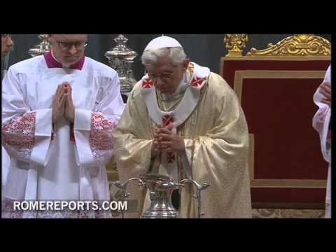 Pope on role of priests at Chrism Mass and condemns rebellious of Austrian priests
