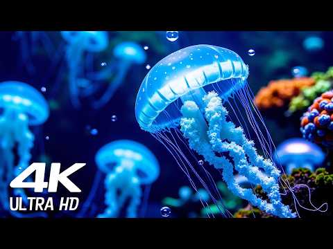 Relaxing Music to Relieve Stress, Anxiety and Depression ☆ NO ADS MID ☆  Soothing Underwater World