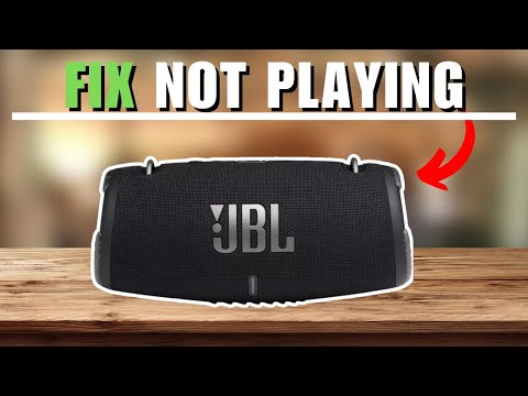 JBL Xtreme 3 Not Playing Sound - How To Fix