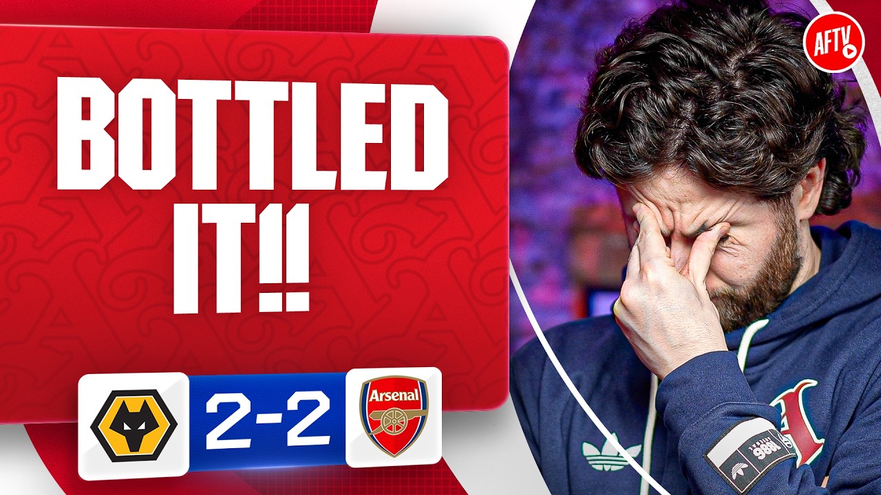 HEATED DEBATE! We Bottled It! (Christian) | Wolves 2-2 Arsenal