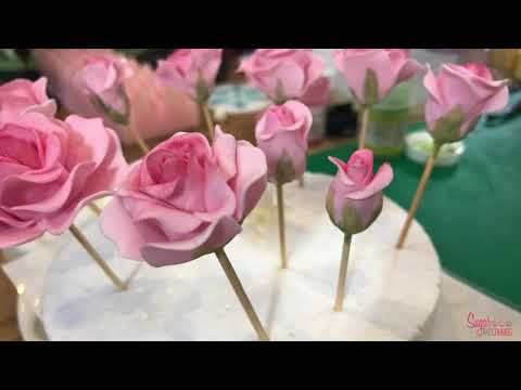 Large Christmas Rose by Marion Frost - Patchwork Cutters