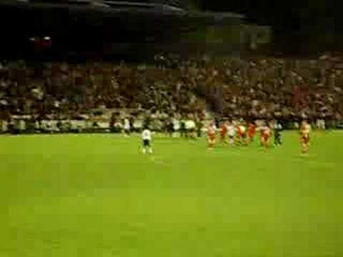 Widzew - Legia 2006, incydenty na boisku