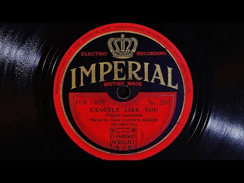 Sam Lanin's Dance Orchestra - Exactly Like You