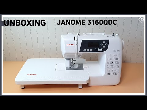 DIY JANOME 3160QDC Sewing Machine Unboxing [Tendersmile Handmade]