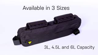 MIDLOADER, brašna na rám 3l zelená