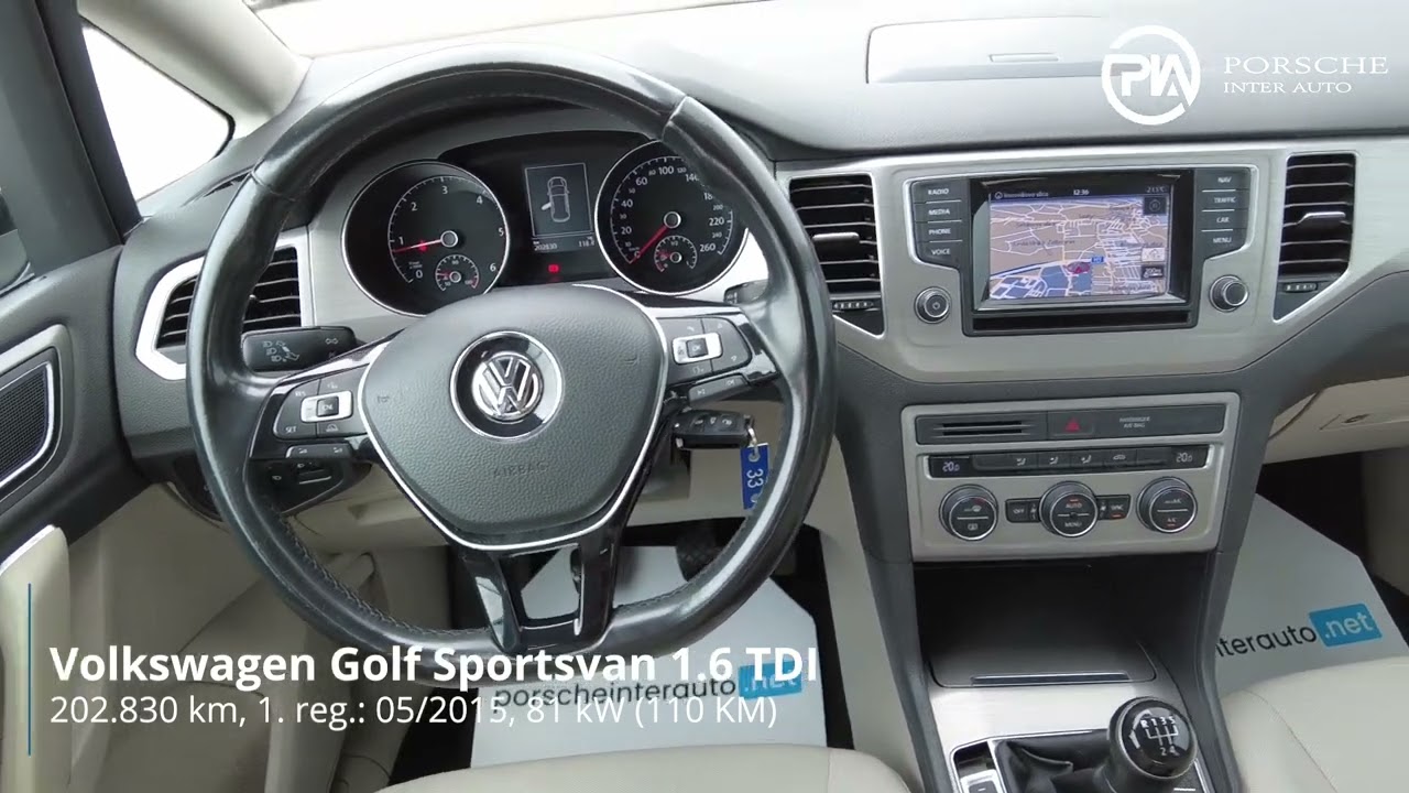 Volkswagen Golf Sportsvan 1.6 TDI Trendline - VL. NAPRAVA