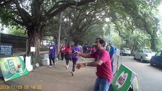 Siri fort sports carnival Finish line